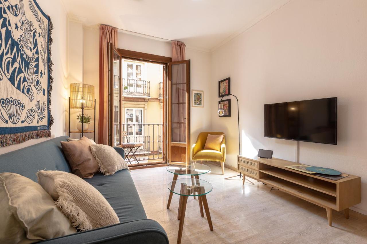 Bright Apartment With Patio And Balconies In The Center Málaga Exterior foto