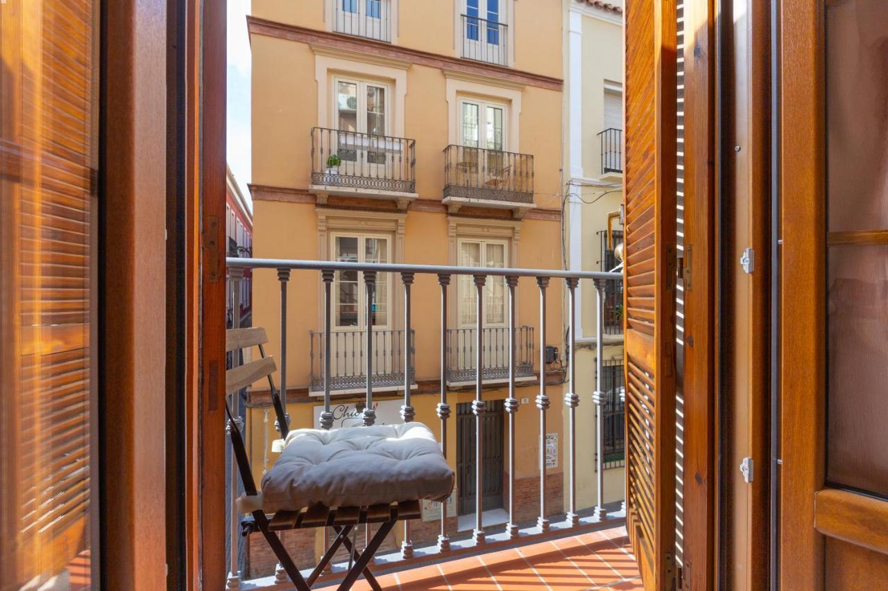 Bright Apartment With Patio And Balconies In The Center Málaga Exterior foto